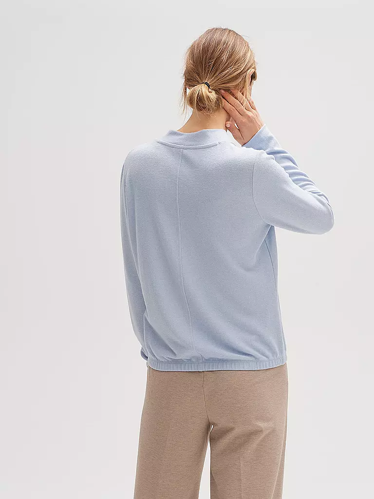 OPUS | Langarmshirt SANINA | hellblau