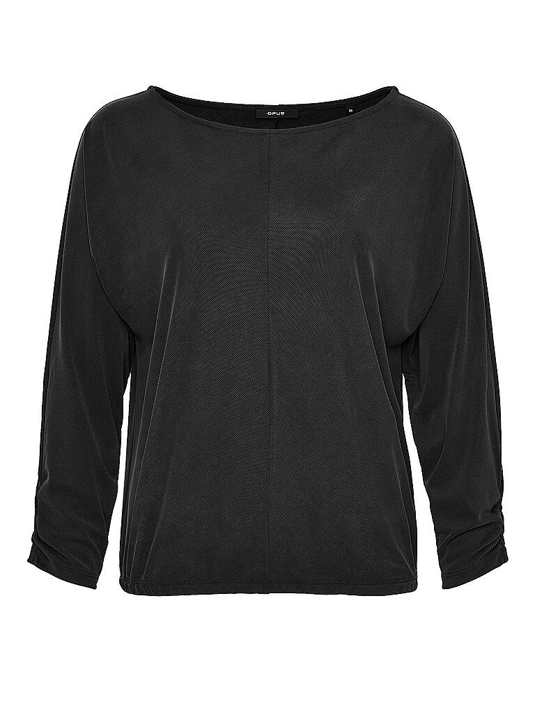 OPUS | Langarmshirt Sebota | grau