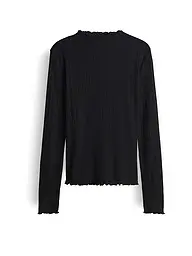 OPUS | Langarmshirt SIVI | Schwarz