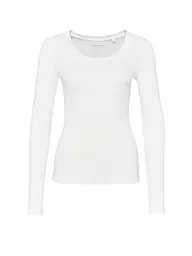 OPUS | Langarmshirt SORANA | weiss