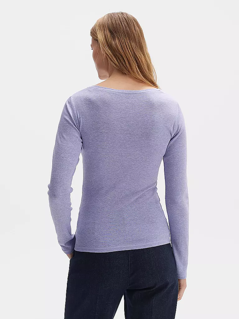 OPUS | Langarmshirt SORANA | schwarz