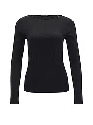 OPUS | Langarmshirt SOVKE  | schwarz