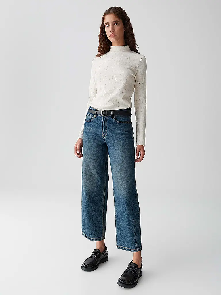 OPUS | Langarmshirt SUHANNA | creme
