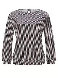 OPUS | Langarmshirt SUSTA | braun