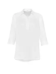 OPUS | Leinenbluse FENGANI | weiss