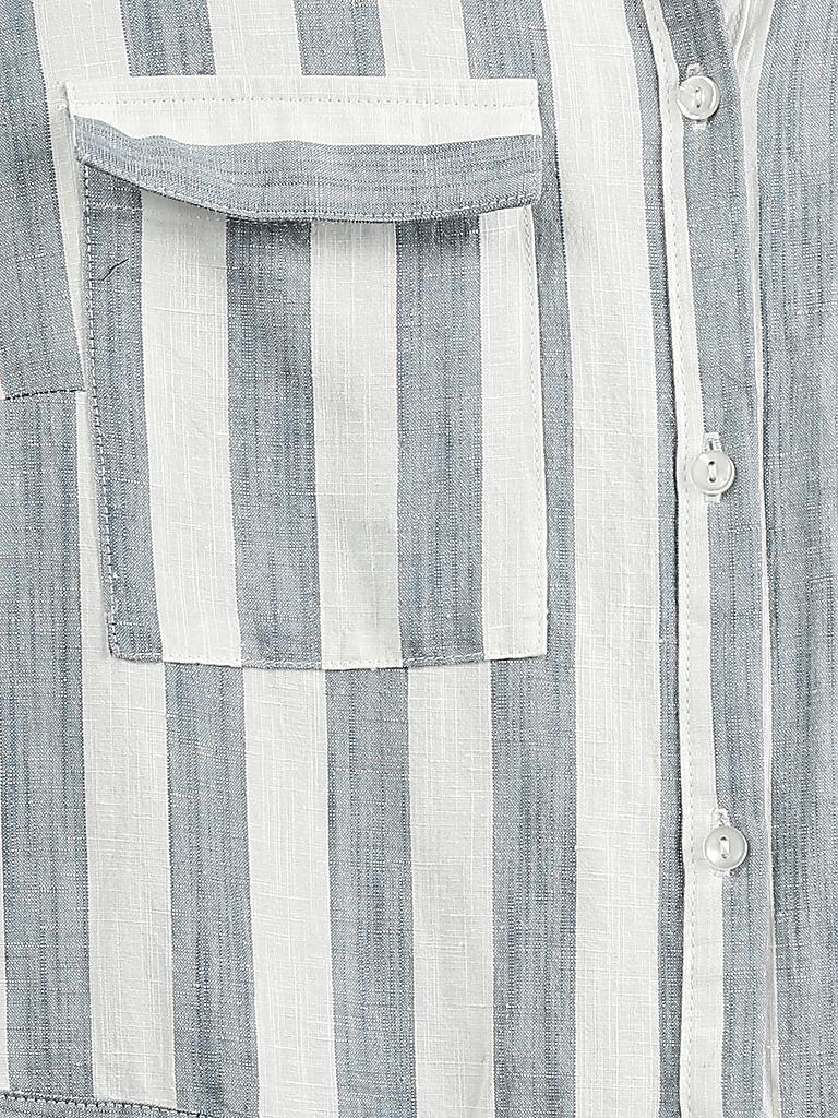 OPUS | Leinenkleid " Weife " | blau