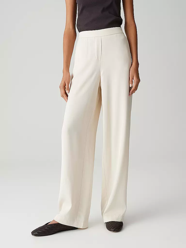 OPUS | Marlenehose MAROU TRAVEL | creme