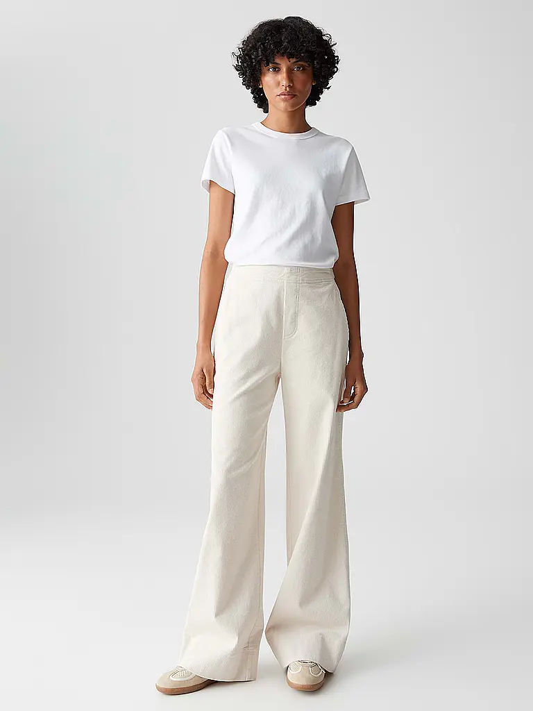 OPUS | Marlenehose MILENI CARGO | creme