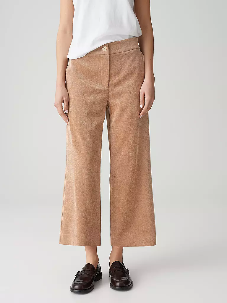 OPUS | Marlenehose MISHA LANE | hellbraun