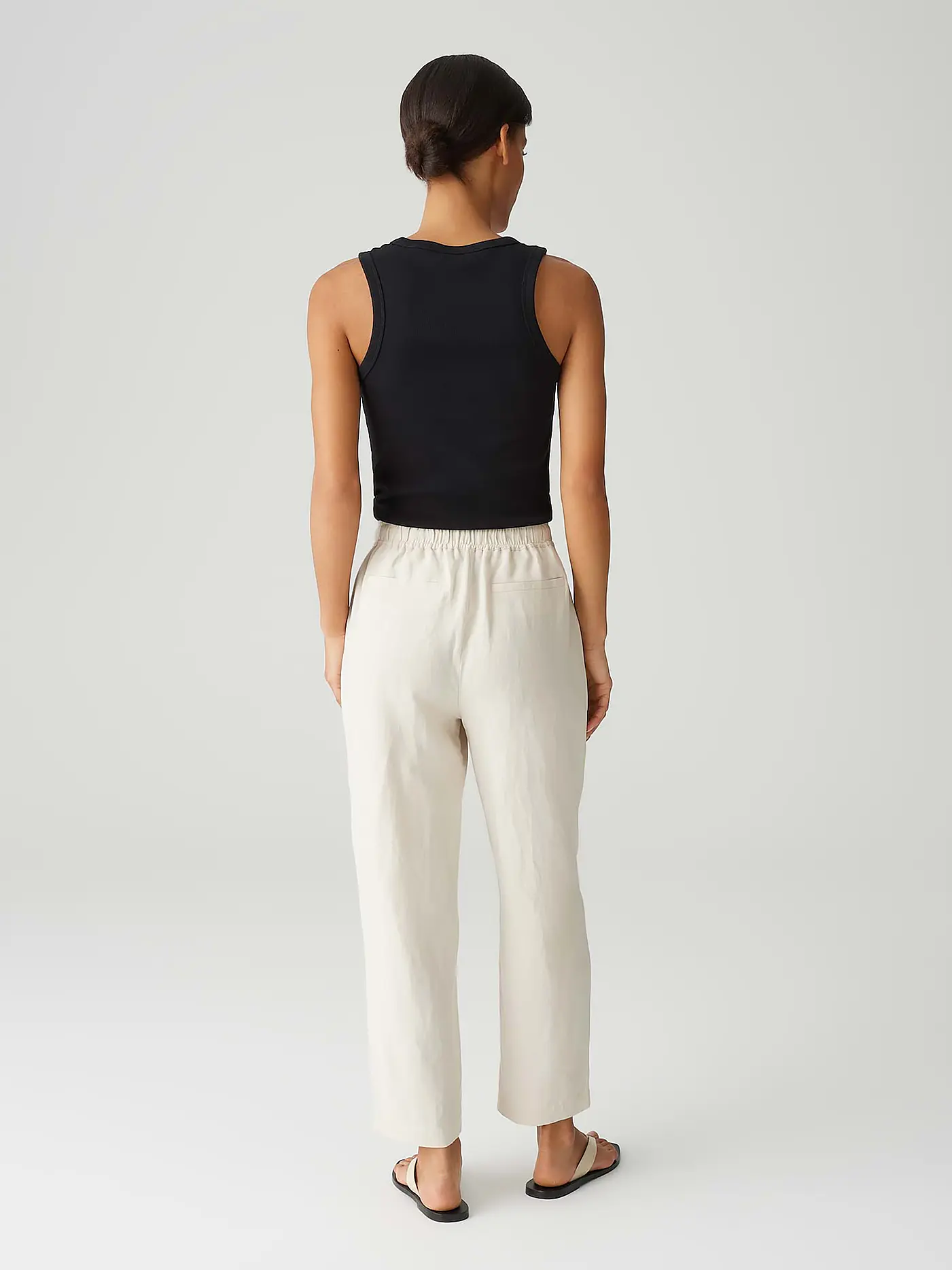 OPUS | Marlenehose MYHA TRAVEL | creme