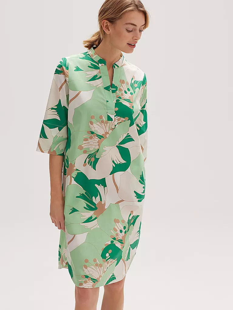 OPUS | Midikleid WANDRO BLOSSOM | grün