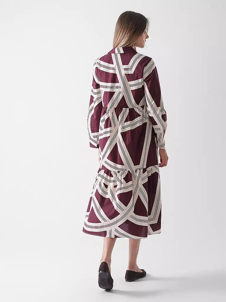 OPUS | Midikleid WERANO LANE | dunkelblau