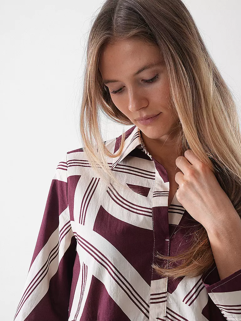 OPUS | Midikleid WERANO LANE | dunkelblau