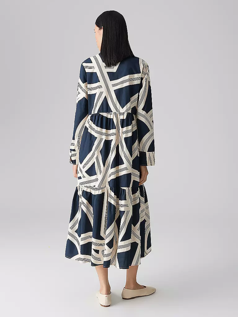 OPUS | Midikleid WERANO LANE | dunkelblau