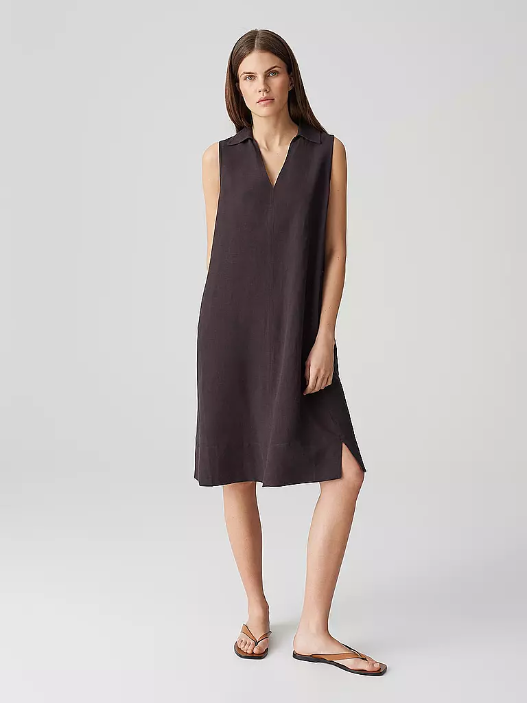 OPUS | Midikleid WIKA | braun