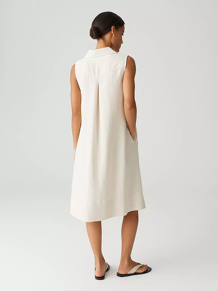 OPUS | Midikleid WIKA | creme