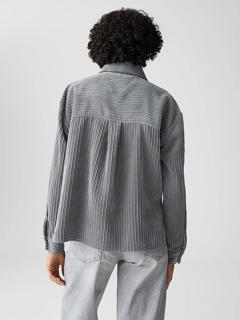 OPUS | Overshirt FLANKY | grau
