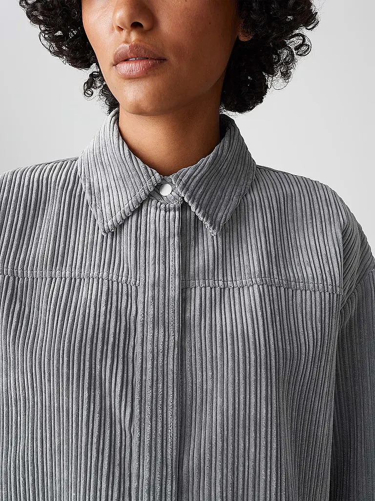 OPUS | Overshirt FLANKY | grau