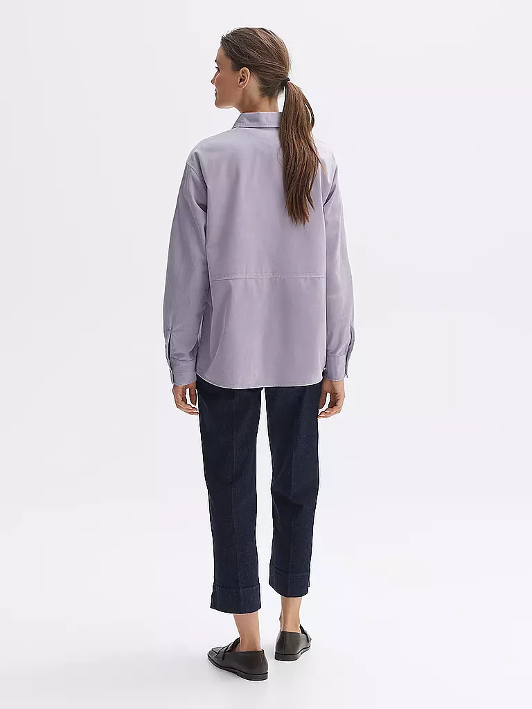 OPUS | Overshirt FLEANDRA | lila