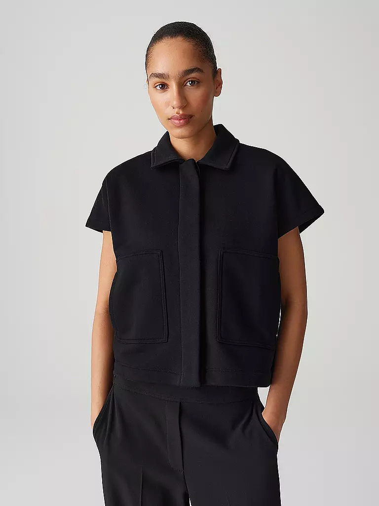 OPUS | Overshirt GESY | schwarz
