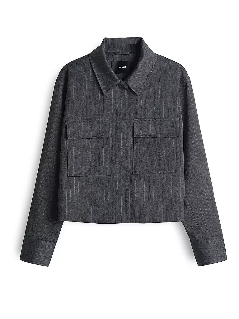 OPUS | Overshirt HYDENA | dunkelblau