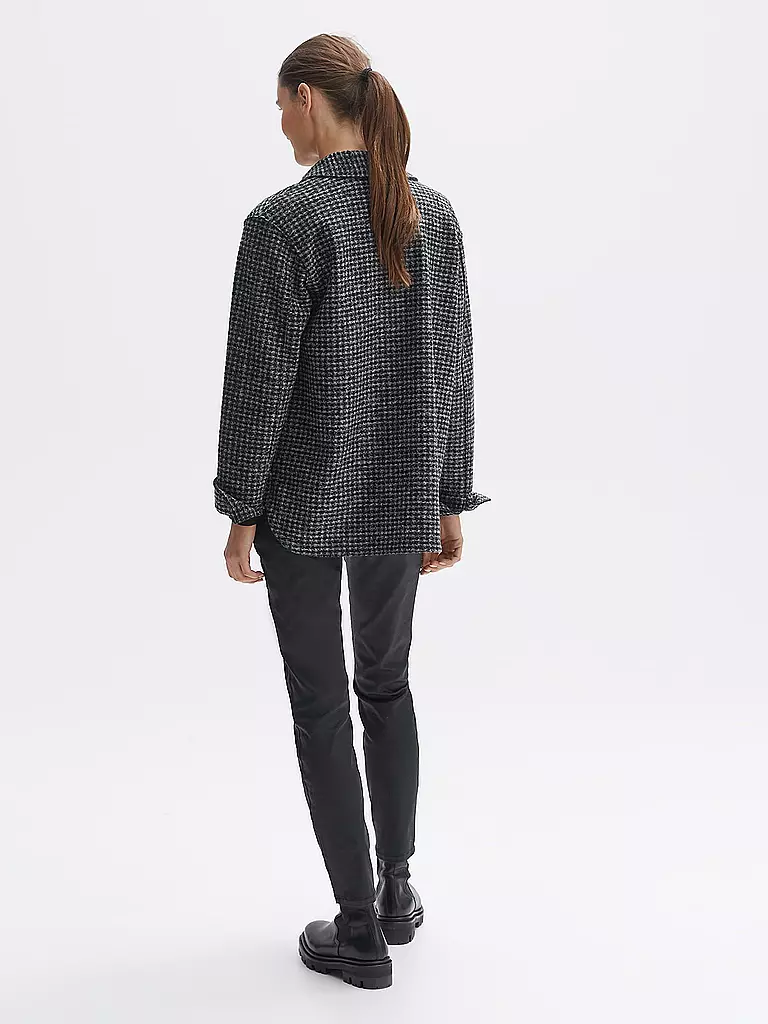 OPUS | Overshirt JONISE  | schwarz