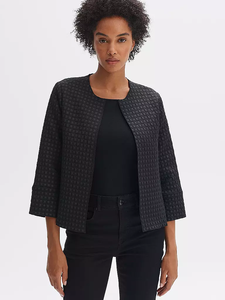 OPUS | Overshirt JUNATA | schwarz
