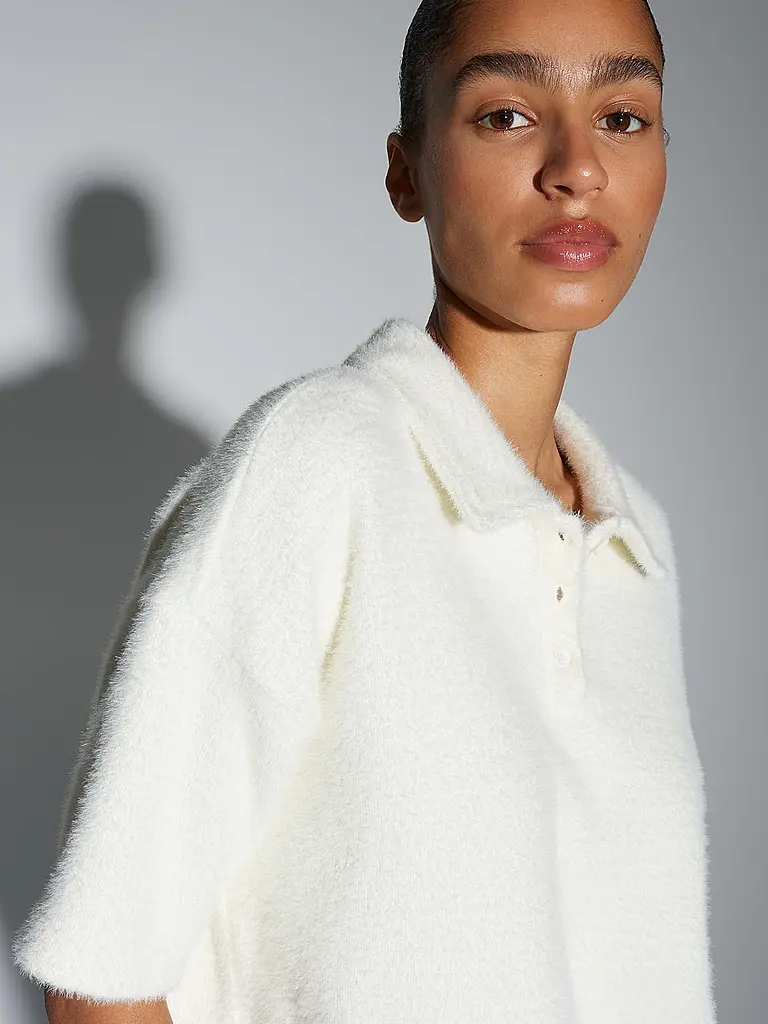 OPUS | Poloshirt GELUDI | Creme