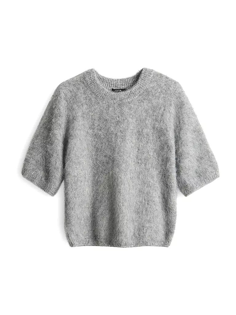 OPUS | Pullover PLAUSH | hellgrau