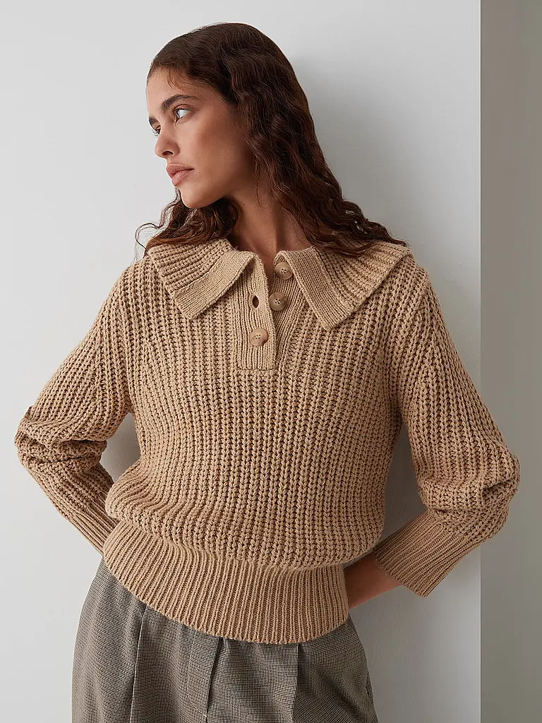 OPUS | Pullover PROYER | hellbraun