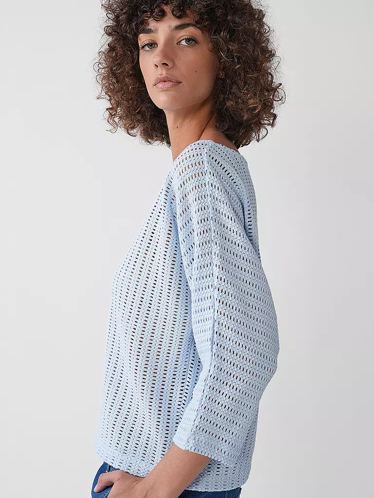 OPUS | Pullover SOWI | hellblau