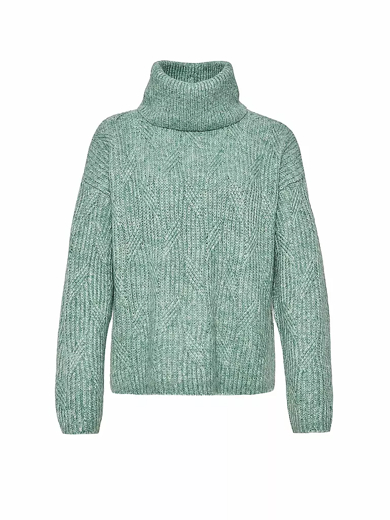 OPUS | Rollkragenpullover PAKYA | hellgrün