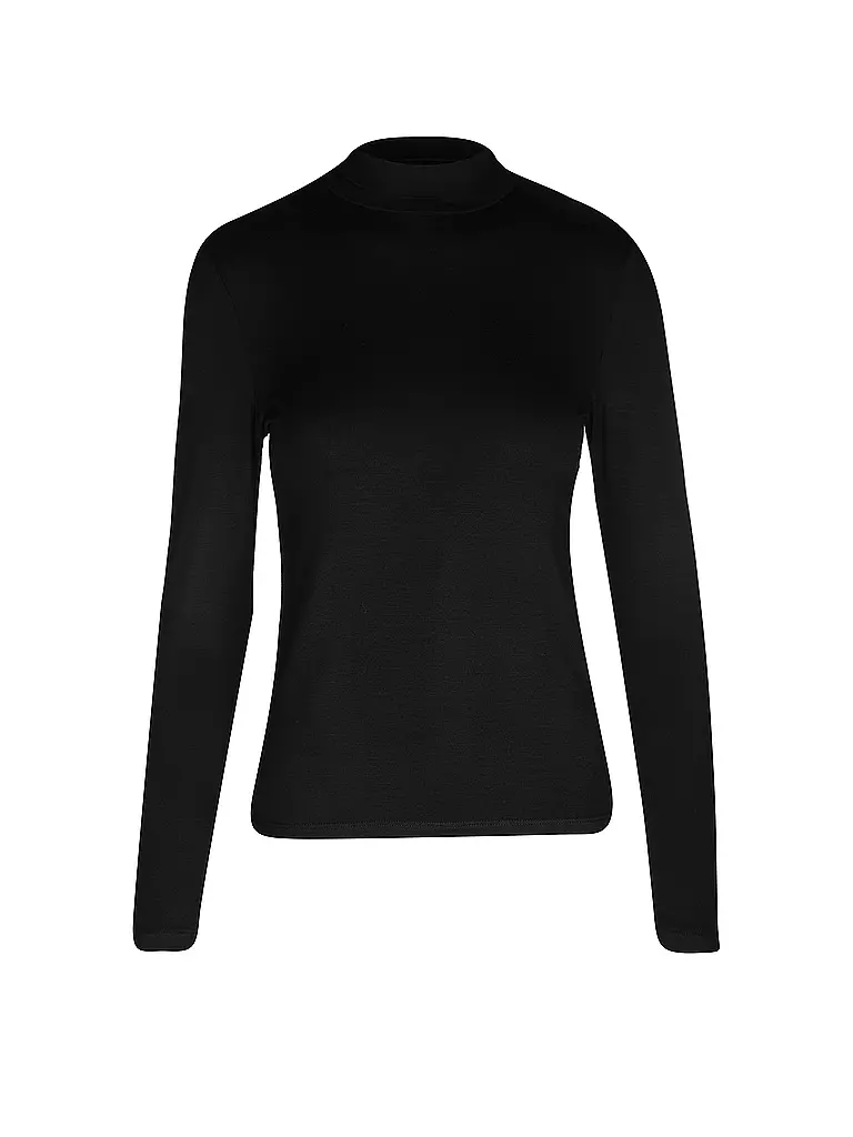 OPUS | Rollkragenshirt SARIETTE | schwarz
