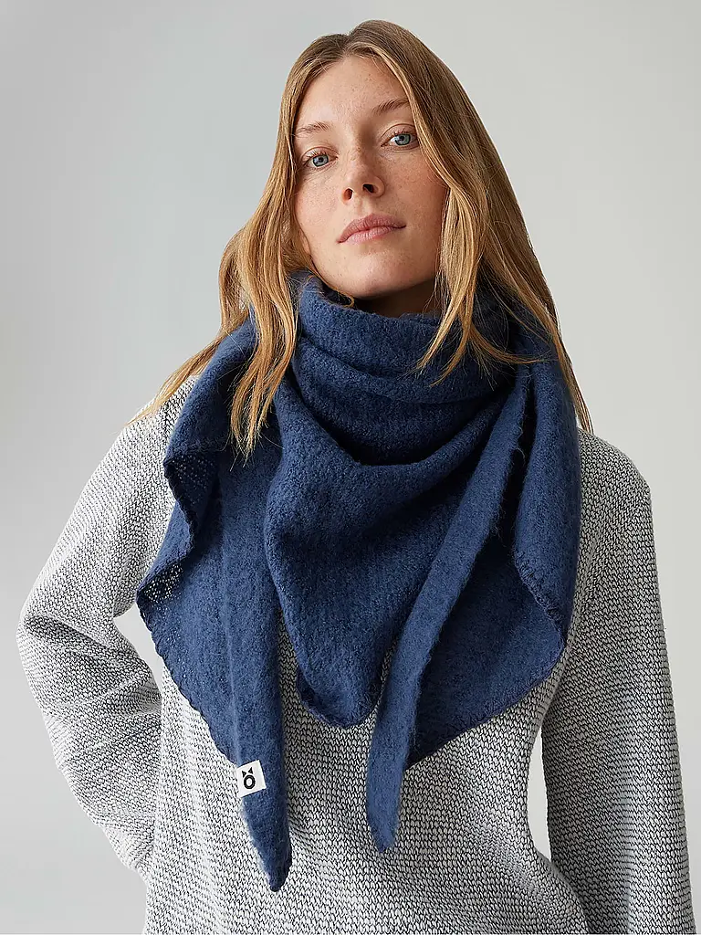 OPUS | Schal AMADSI | Dunkelblau