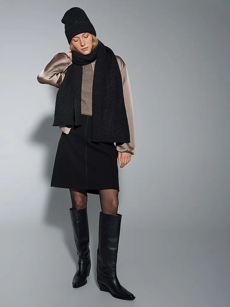 OPUS | Schal ASHINY | Schwarz