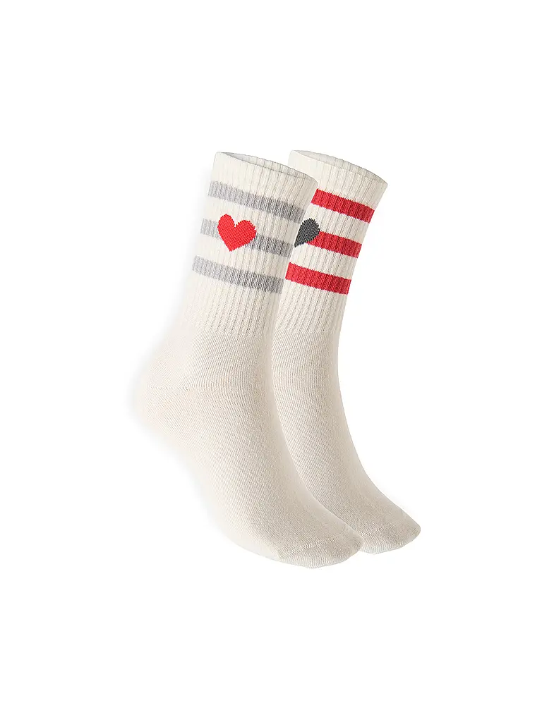 OPUS | Socken 2er Pkg. YENNIS JOYFUL | rot