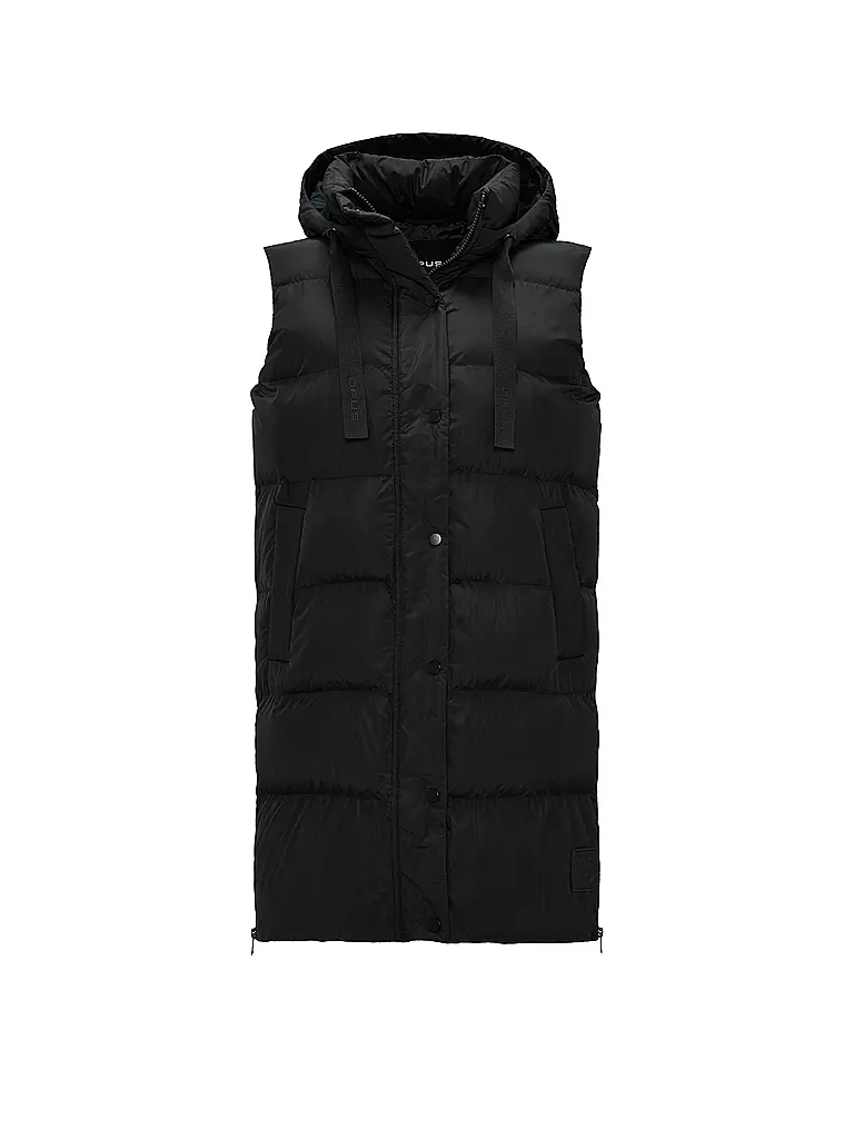 OPUS | Steppgilet WAFINA | schwarz