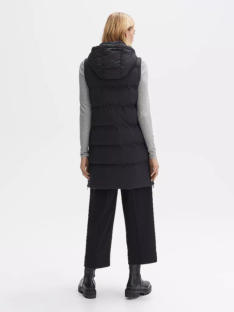 OPUS | Steppgilet WAFINA | schwarz