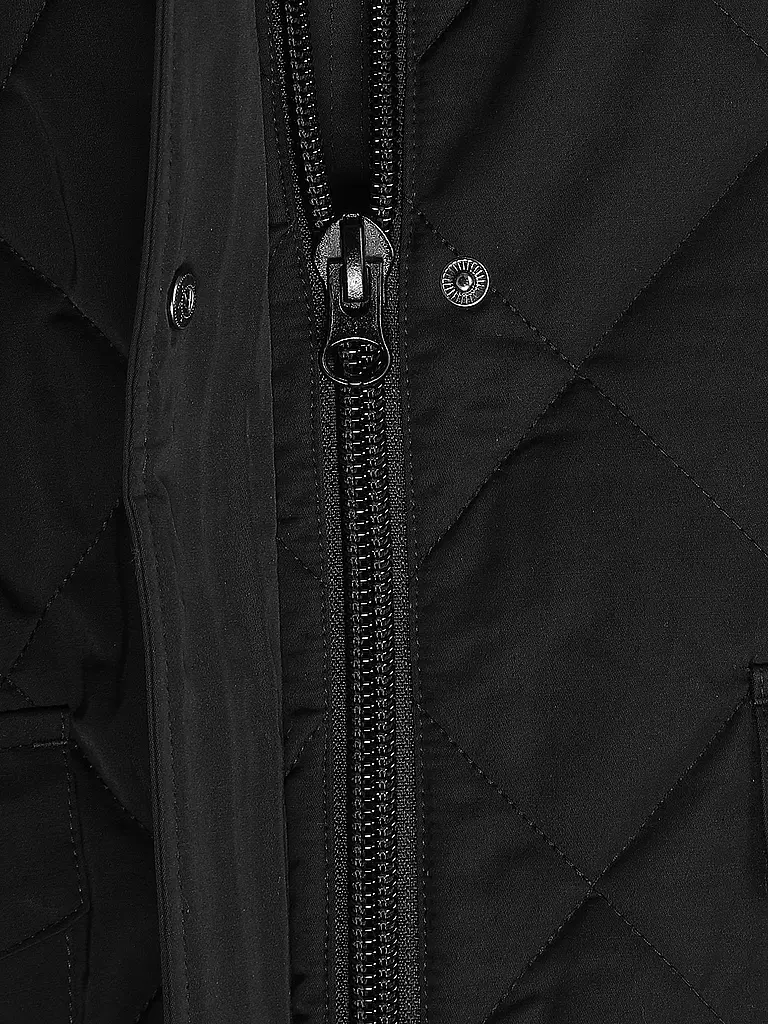 OPUS | Steppgilet WIMINA | schwarz