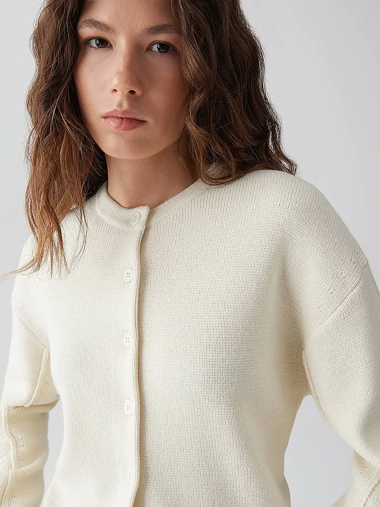 OPUS | Strickjacke DAFILA | creme