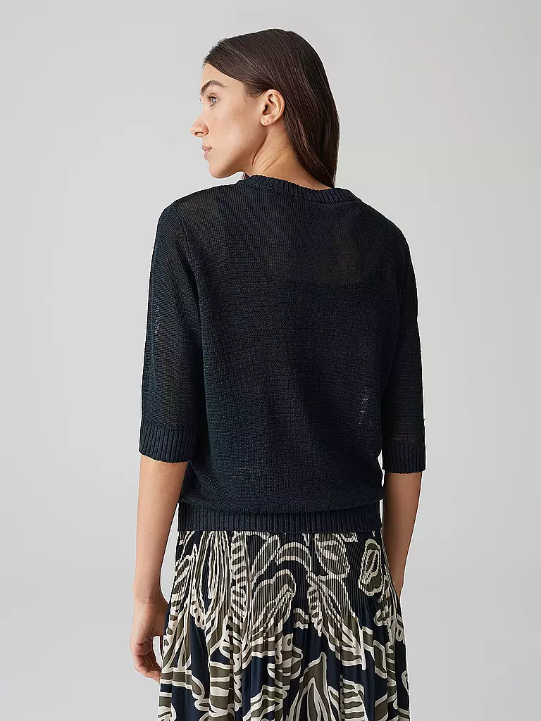 OPUS | Strickjacke DATINA | dunkelblau