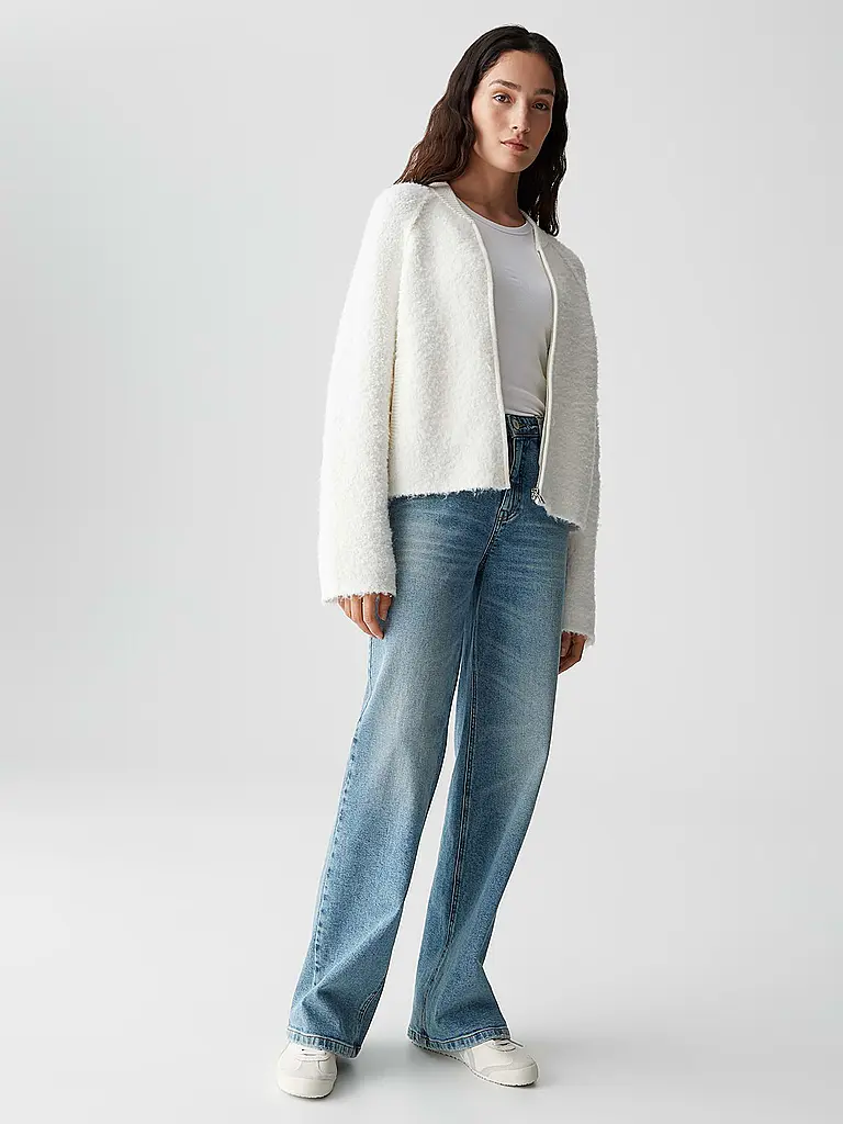 OPUS | Strickjacke DELNY | creme