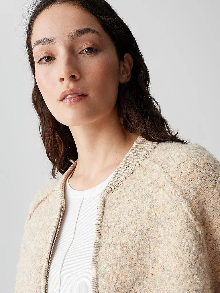 OPUS | Strickjacke DELNY | camel