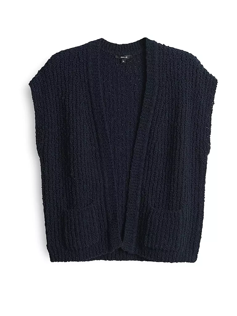 OPUS | Strickjacke DIMOLA | dunkelblau