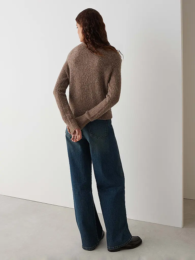 OPUS | Strickjacke DRENI | braun
