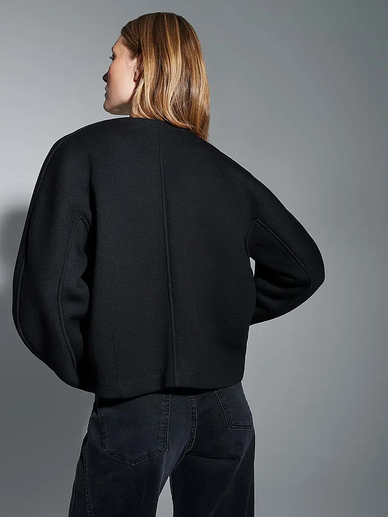 OPUS | Strickjacke GEMURI | Schwarz