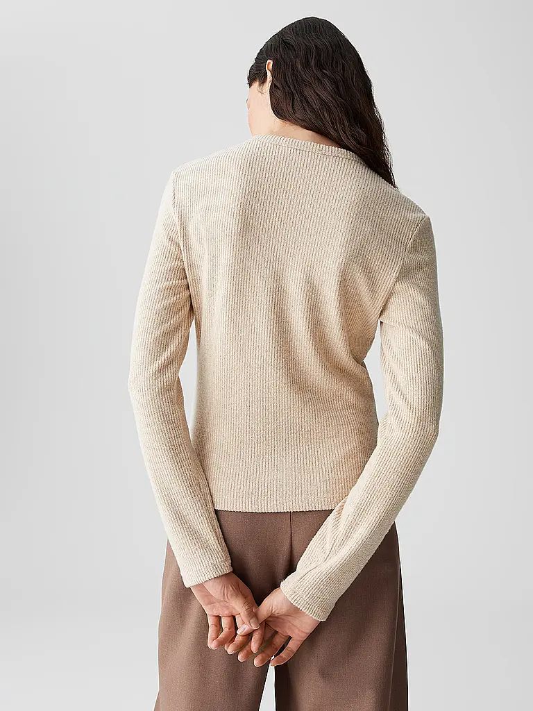 OPUS | Strickjacke SALTUS | beige