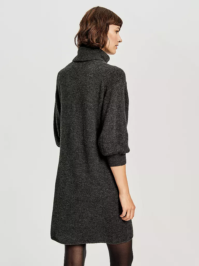 OPUS | Strickkleid Wewa | grau