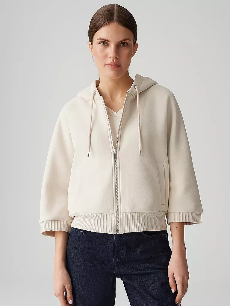 OPUS | Sweatjacke GENITA | beige