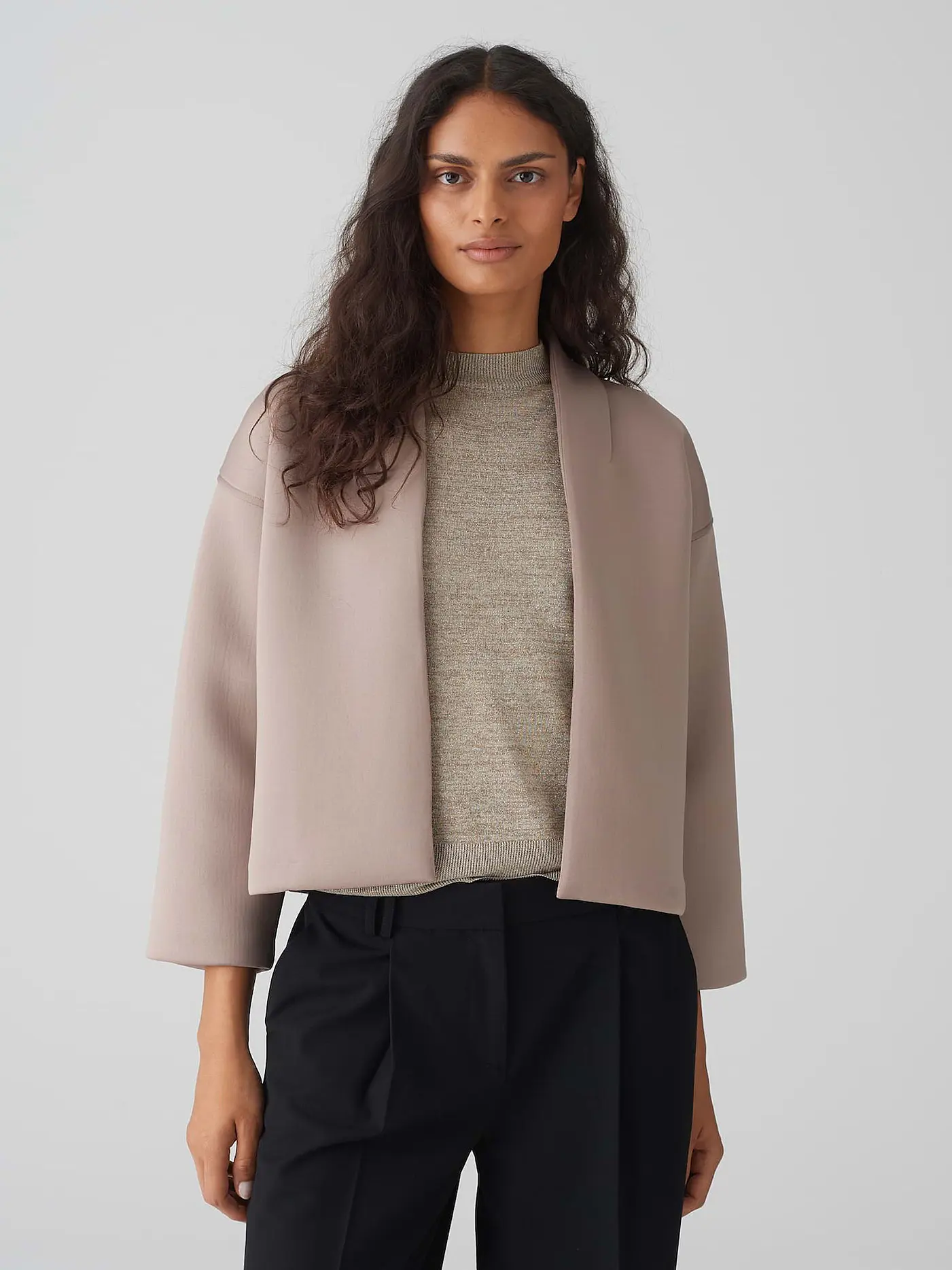 OPUS | Sweatjacke GERTONI | camel